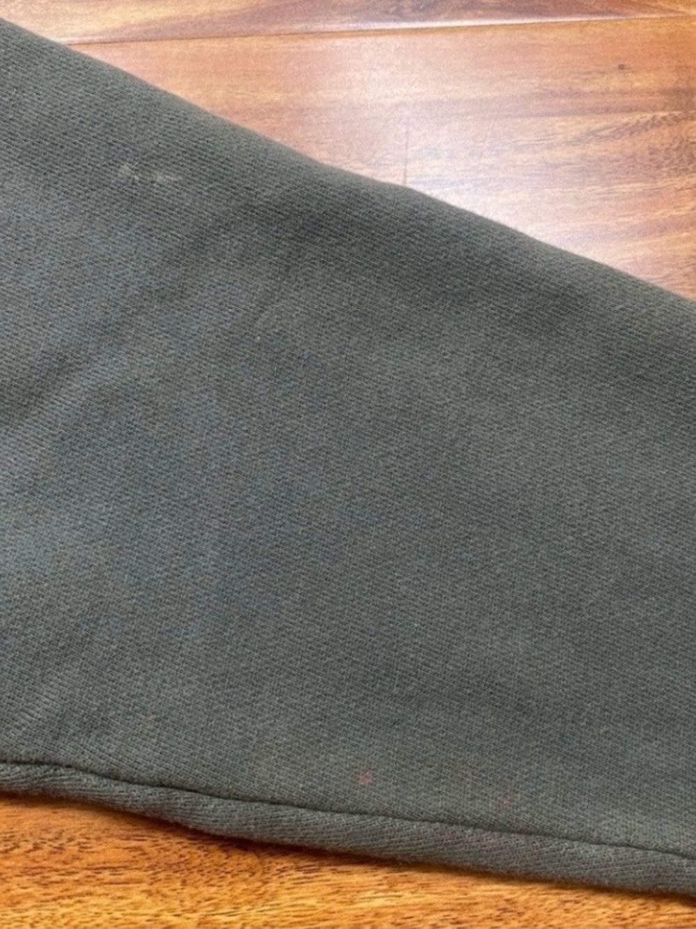 Free People Womens Olive Gray Snap Button Oversize Sweatshirt Jacket Size Large - Picture 12 of 16